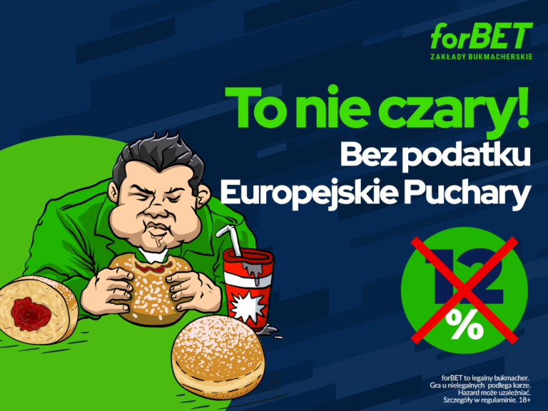 forBET (16.03.2023): Europejskie puchary bez podatku