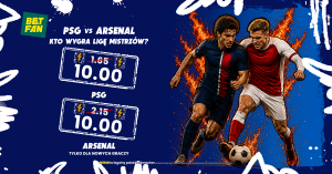 Betfan: Boost 10.00 na zwycięzcę Ligi Mistrzów (28-30.05.2026)