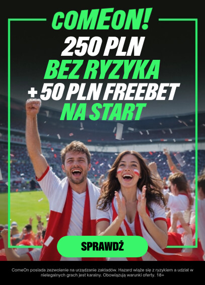 ComeOn powitalny – side