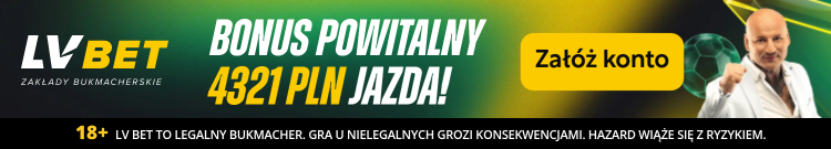 LV BET: bonus powitalny 4321 zł